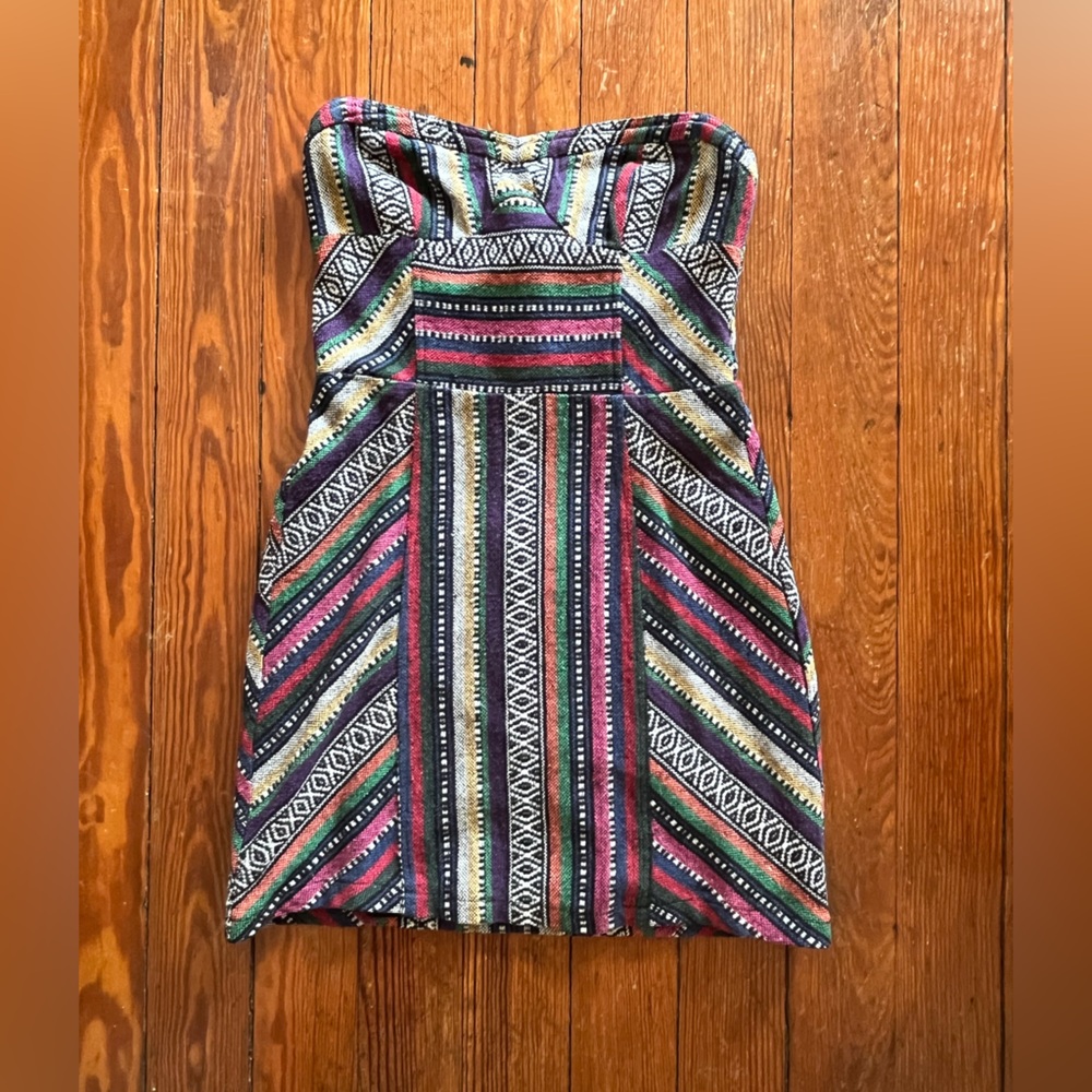 Staring at Stars Colorful Geometric Mini Dress